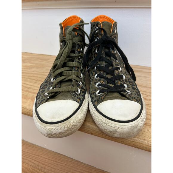 Converse Chuck Taylor Pro All Star Air Zoom Leopard Men's 7 Women's 9 - Picture 3 of 10